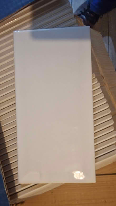 Photo of free White tiles 1.8 boxes (Loughton IG10) #1
