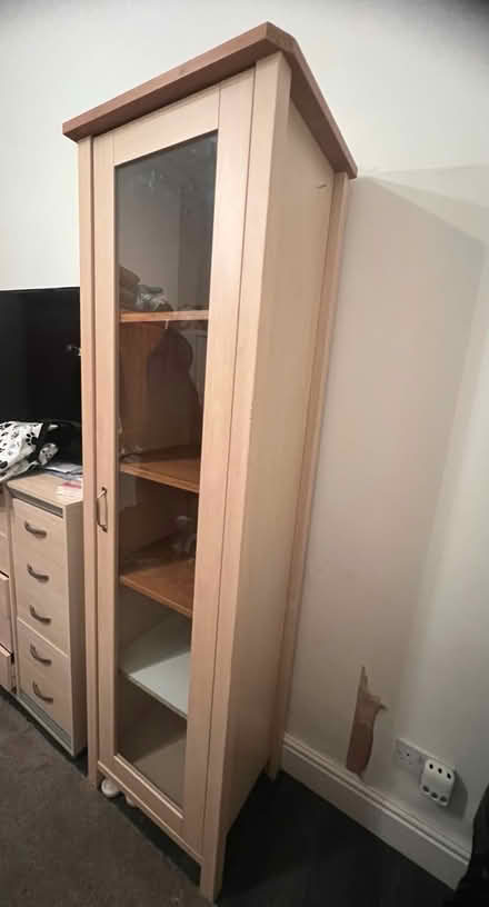 Photo of free Tall wood shelves (Carlisle CA2) #1