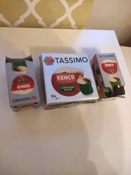 Photo of free Tassimo decaf coffee capsules x 29 (Weybridge, KT13) #2