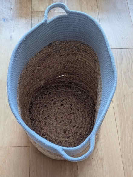Photo of free Woven storage basket - needs a stitch (Battle RG30) #1