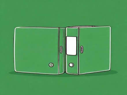 Photo of Large A4 lever ringbinders (Barnard's Green WR14) #1