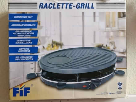 Photo of free Raclette Grill (Shirley CR0) #1