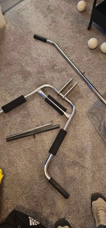 Photo of free Weight bench with weights (Near Menchville high School) #4