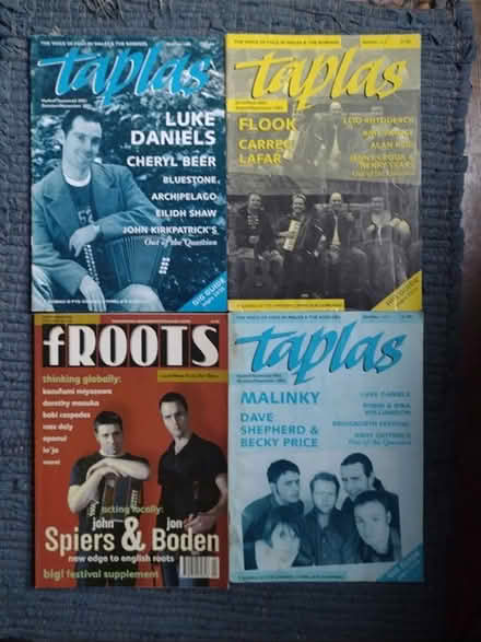 Photo of free 4 folk music magazines (Barry CF63) #1