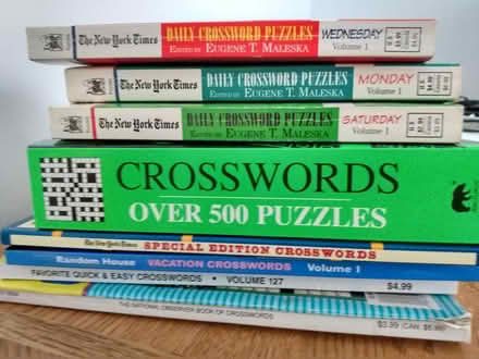 Photo of free Crossword puzzle books (South Keys) #1