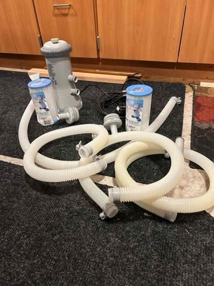 Photo of free Index pool pump, pipes & filters (Hazel Dell) #1