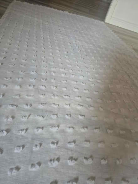 Photo of free White Curtain with Cloud Puffs (Abington) #2