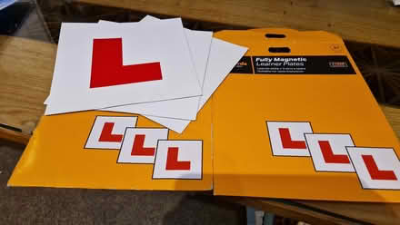 Photo of free Magnetic L Plates (Stone Cross BN23) #1