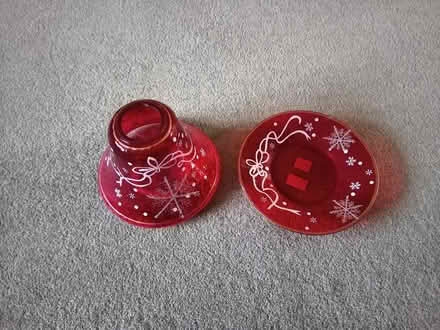 Photo of free Decorative light shade for a med or large yankee candle (Purley on Thames RG31) #1