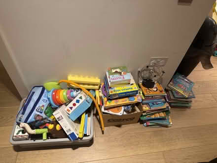 Photo of free doll house, kitchen, books and toys give away (West Brompton SW6) #4