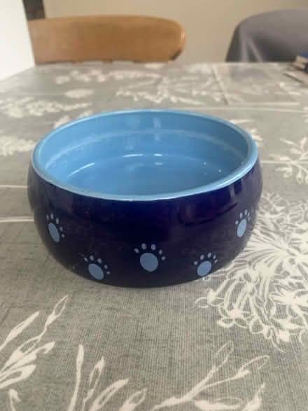 Photo of free Cat food/water bowl (Highway SL6) #1