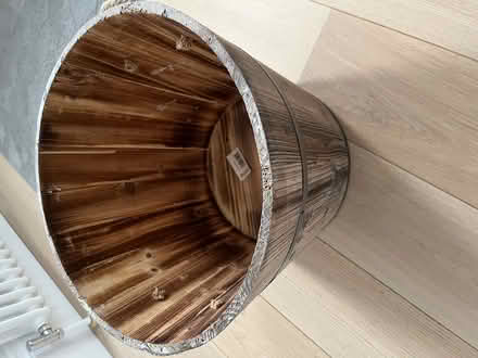 Photo of free Wooden Christmas tree barrel (GU9) #1