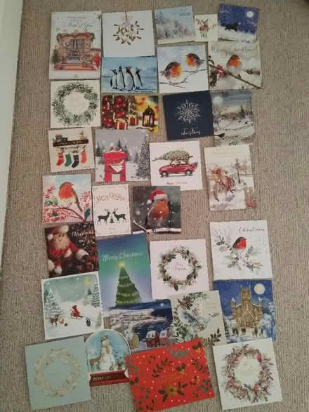 Photo of free Crafts/gift tags, etc - 30 Used Christmas cards (Millhouses S7) #1
