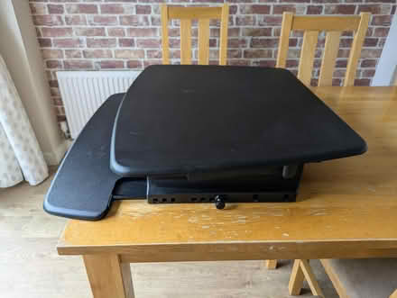 Photo of free Varidesk standing desk, adjustable height (Stanground) #4