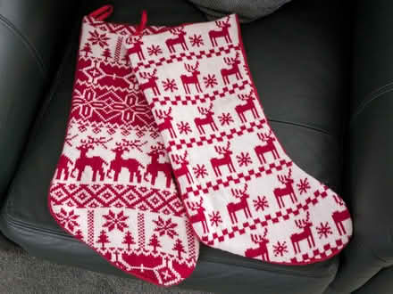 Photo of free Pair of Christmas Stockings (Bedwell SG1) #1