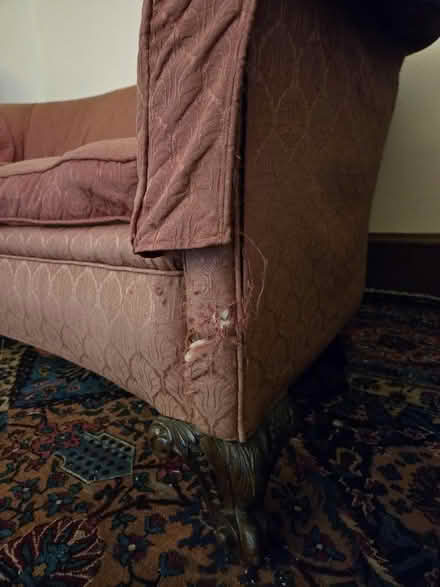 Photo of free Antique loveseat in need of TLC (Near Reading Depot) #2