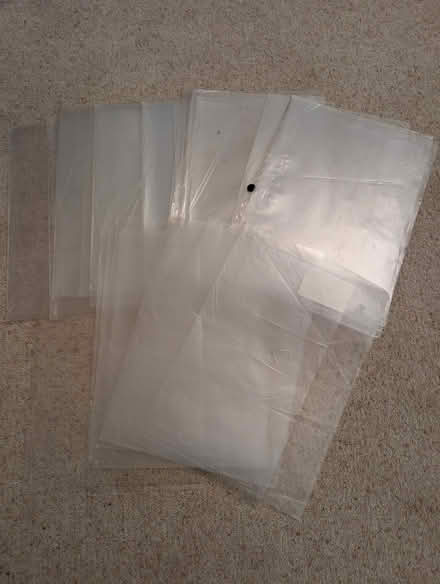Photo of free A4 Clear Plastic Wallets (Tredington GL20) #1