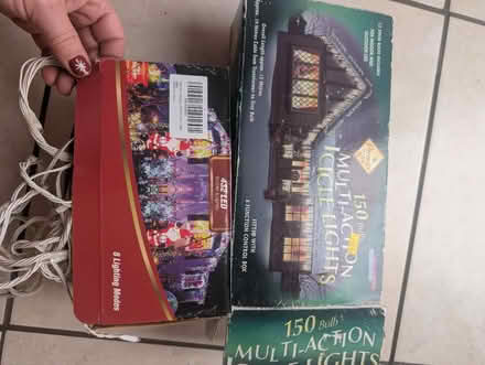 Photo of free Christmas ligths (Eye) #1