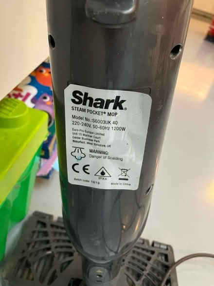 Photo of free Shark steam pocket mop (Finsbury Park (N4)) #2
