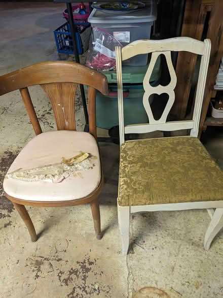 Photo of free Vintage Chairs (Belford, N.J.) #1