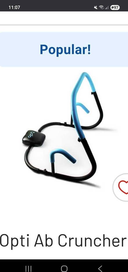 Photo of Exercise Abdominal Cruncher (Brixton, London, SW2) #1