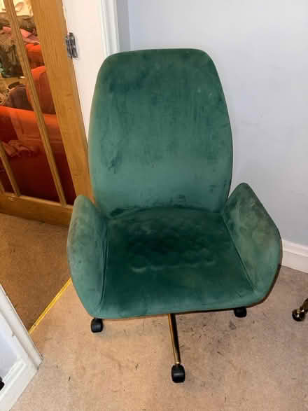 Photo of free Green dressing table chair (Fulwood - PR2 3) #1
