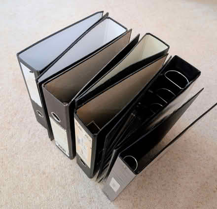 Photo of free A4 Lever Arch Files (Tredington GL20) #1