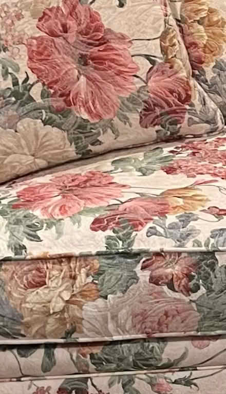 Photo of free floral sofa (Parker) #2