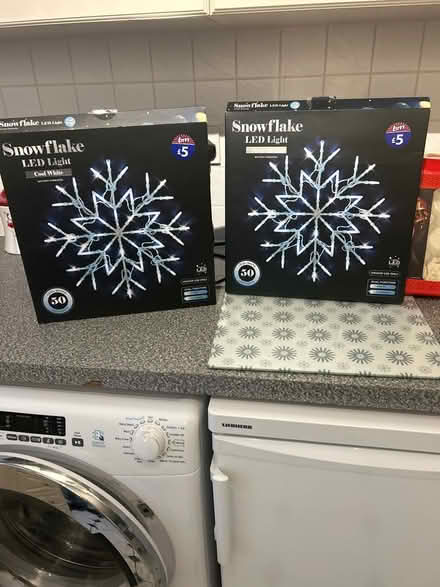 Photo of free Snowflake LED Lights x Two (Westbrook WA5) #1