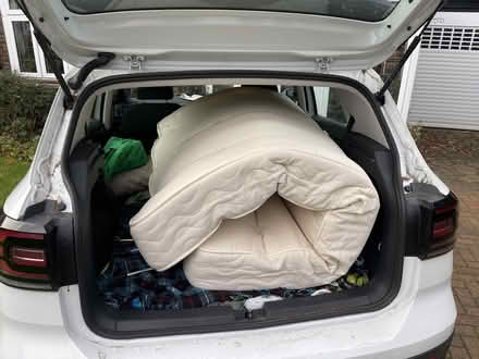 Photo of free double mattress (Hinchley Wood KT7) #2