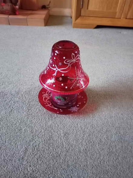 Photo of free Decorative light shade for a med or large yankee candle (Purley on Thames RG31) #3