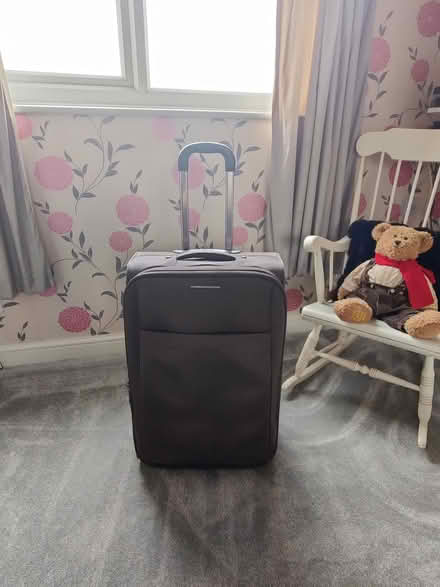 Photo of free Grey Suitcase (Pin Green SG1) #1