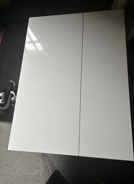 Photo of free White Coffee Table with storage (Braintree CM7) #1