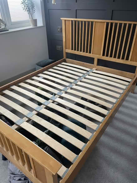 Photo of free Double bed frame (Oxford) #1