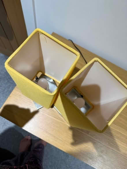Photo of free 2x medium sized table lamps (Bedworth CV12) #3