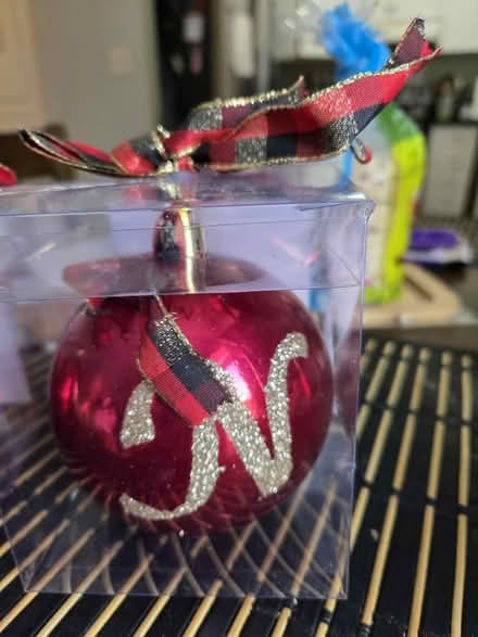 Photo of free Letter Ornaments: A & N (Richmond Hill) #2