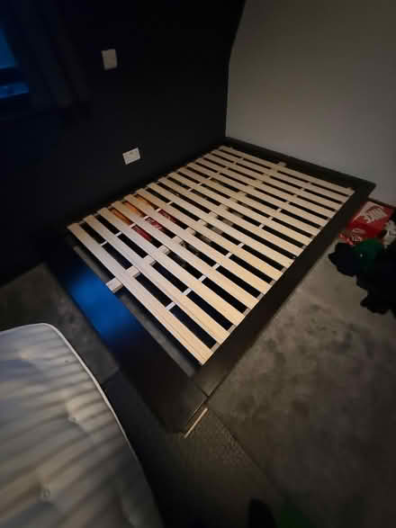 Photo of free Double bed frame (SW17) #1