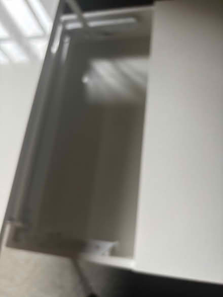 Photo of free White Coffee Table with storage (Braintree CM7) #3