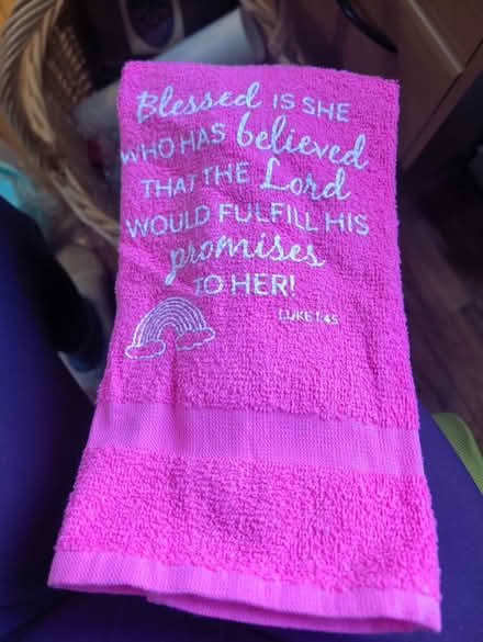 Photo of free Religious Tea Towel (Allendale NJ) #1