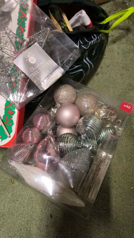 Photo of free 4ft Christmas tree and decorations (The Camp AL1) #3