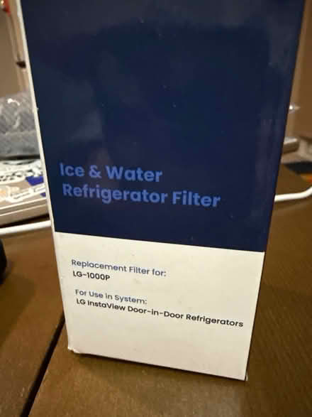Photo of free LG refrigerator water & air filter (North Long Beach) #4