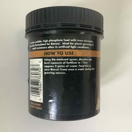 Photo of free Bonsai tree fertiliser (RH15) #3