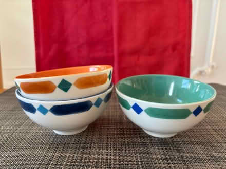 Photo of free Two ikea mugs, one funny mug and three bowls (Westbourne Green W2) #3