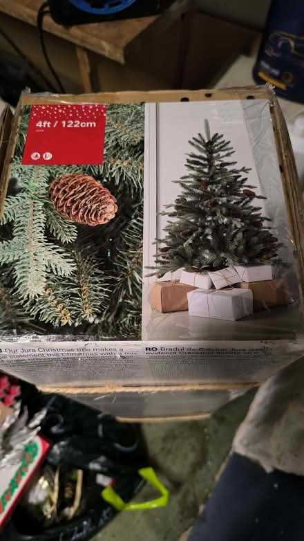 Photo of free 4ft Christmas tree and decorations (The Camp AL1) #2