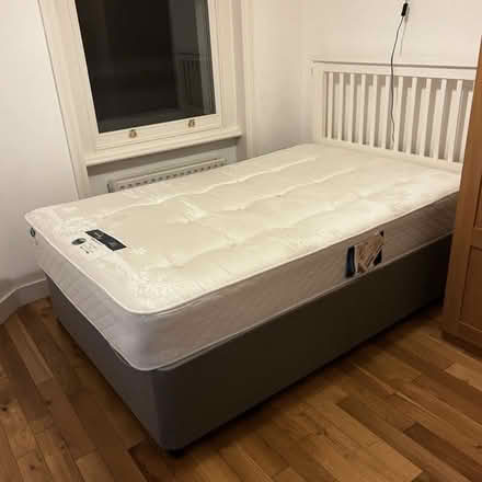 Photo of free Small double mattress + divan (Lavender Hill SW11) #1