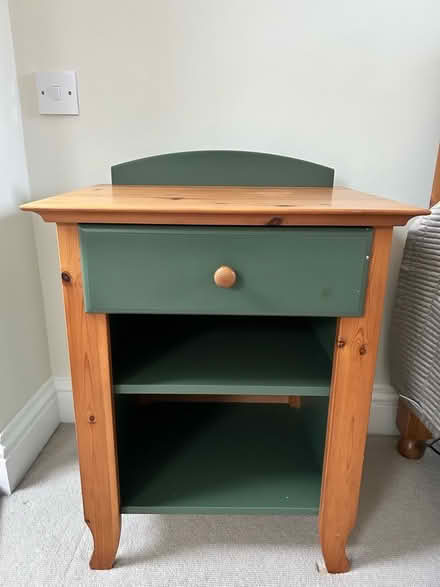 Photo of free Wooden bedside table (Chiswick W4) #1