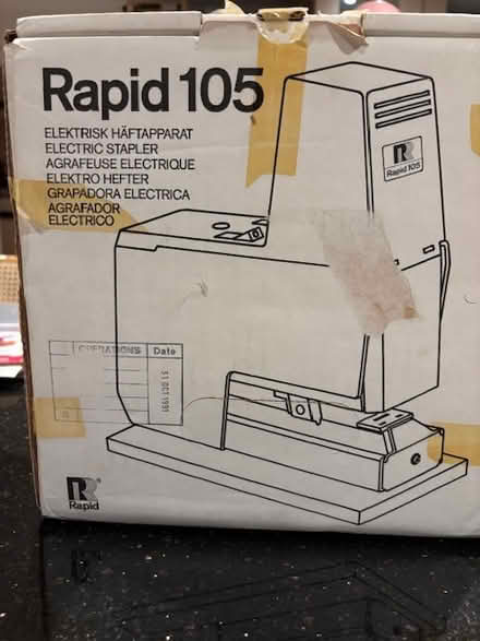 Photo of free Electric Stapler Rapid 105 (Dedworth SL4) #1