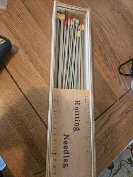 Photo of free Box of knitting needles (Yate) #1