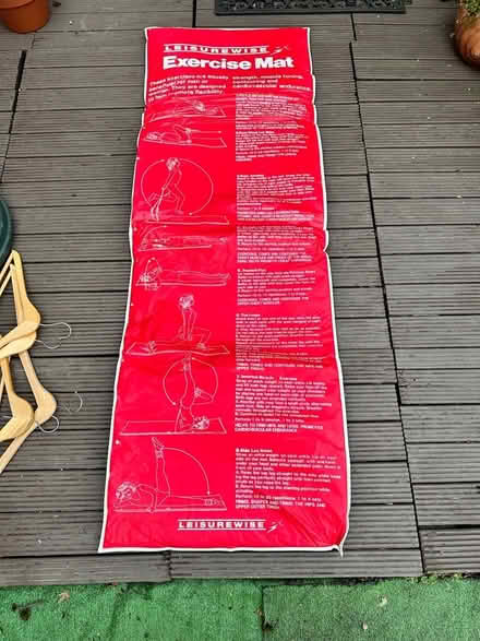 Photo of free Plastic padded exercise mat (Colchester CO4) #2