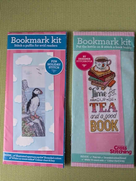 Photo of free Two Cross Stitch Bookmark Kits (Beulah Hill SE19) #1